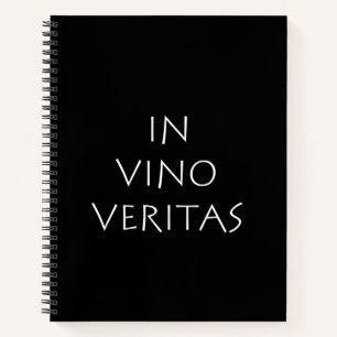 In vino veritas notitieboek
