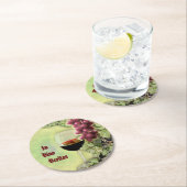 In Vino Veritas Paper Onderzetter (Insitu)