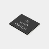 In vino veritas post-it® notes (Schuin)