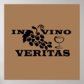 in vino veritas poster (Voorkant)