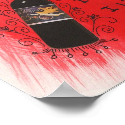 In Vino Veritas Poster (Hoek)