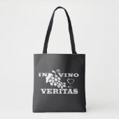 In vino veritas tote bag (Voorkant)