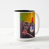 In Vino Veritas Two-tone Mok (Voorkant rechts)