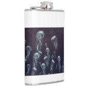 in Vinyl eingeschlagener Flachmann Heupfles (Rechts)