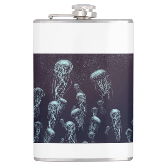 in Vinyl eingeschlagener Flachmann Heupfles (Voorkant)