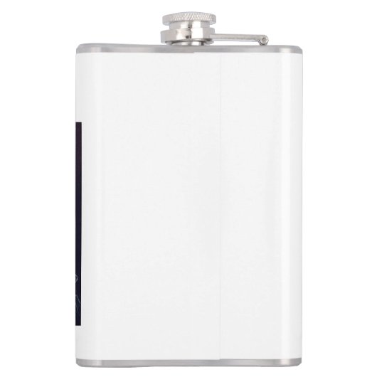 in Vinyl eingeschlagener Flachmann Heupfles (Achterkant)