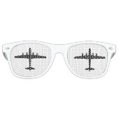 In vlak Uitzicht - B29 tinten Retro Zonnebril (Voorkant)