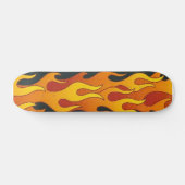 In vlammen persoonlijk skateboard (Horizontaal)