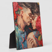 In volle bloei: een homoseksueel liefdesverhaal fotoplaat (Zijkant)