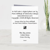 In Volledige Kleur Kaart (Achterkant)