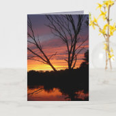 In Volledige Kleur Kaart (Gele Bloem)