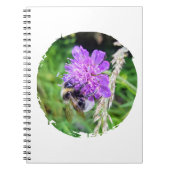 In voller Blüte – Notizbuch mit Hummelmotiv Notitieboek (Voorkant)