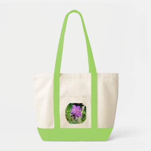 In voller Blüte – Tragetasche mit Hummelmotiv Tote Bag (Voorkant)