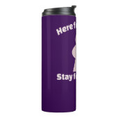 In voor plezier verblijf voor Win Game Humor Thermosbeker (Gedraaid links)