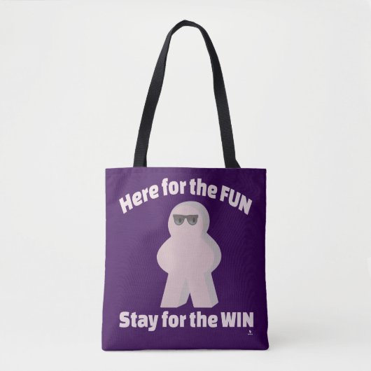 In voor plezier verblijf voor Win Game Humor Tote Bag (Voorkant)