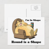 In vorm kat briefkaart (Voorkant / Achterkant)