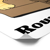 In vorm kat poster (Hoek)