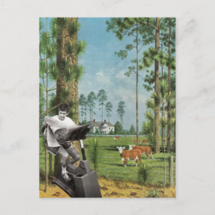 In vorm komen - briefkaart