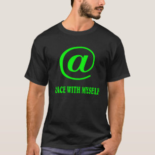 In vrede met mezelf. t-shirt