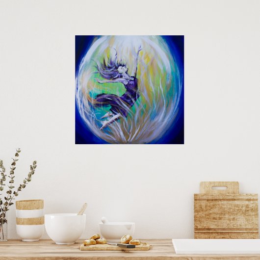 In vrijheid komen poster (Keuken)