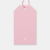 In Vrolijk Tijdperk Trendy Vriendschap Armband Ker Cadeaulabel (Achterkant)