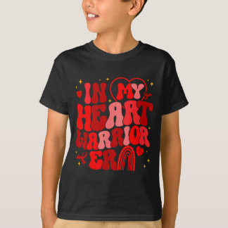 In Vrouwen Hart Krijger Tijdperk Ziekte Ga T-shirt