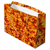 In vuur en vlam – Blazing Flame Groot Cadeauzakje (Achterkant Gekanteld)