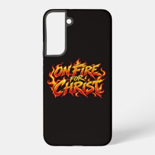 In vuur voor Christus Samsung Galaxy Hoesje