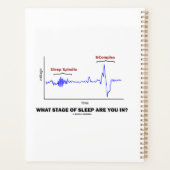 In welk stadium van de slaap ben je? planner (Achterkant)