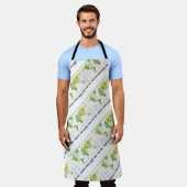 In welke tijdzone ben je? Wereldkaart Schort (Gedragen)