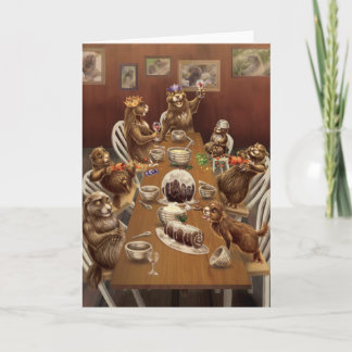 In West Coast Christmas: Marmot Feestdagen Kaart