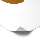 "In Whiskey vertrouwen we" Grappige  Whisky Bar Ar Poster (Hoek)