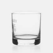 In Whiskey We Trust - Crypto Degen Glass Whisky Glas (Links)
