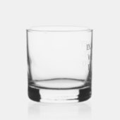 In Whiskey We Trust - Crypto Degen Glass Whisky Glas (Rechts)