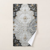 In-White Elegant Lacework Couture Bad Handdoek (Handdoek)