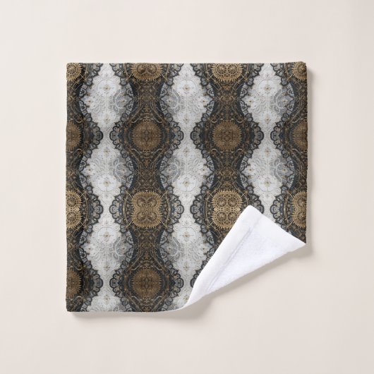 In-White Elegant Lacework Couture Washandje (Wasdoekje)