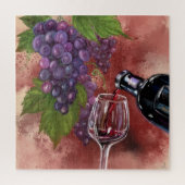 In wijn veritas Puzzle Legpuzzel (Verticaal)