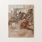 In Without Knocking 1909 - Charles Marion Russell Legpuzzel (Verticaal)