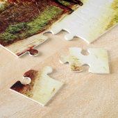 In Witley Village door Helen Allingham Legpuzzel (Zijkant)