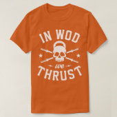 In WOD We Thrust  T-shirt (Design voorkant)