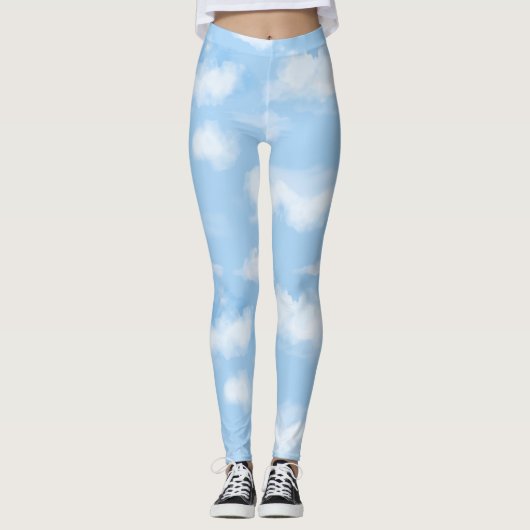 In wolken leggings (Voorkant)
