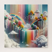 In wolken legpuzzel (Horizontaal)