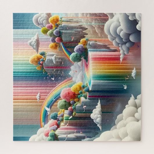 In wolken legpuzzel (Verticaal)