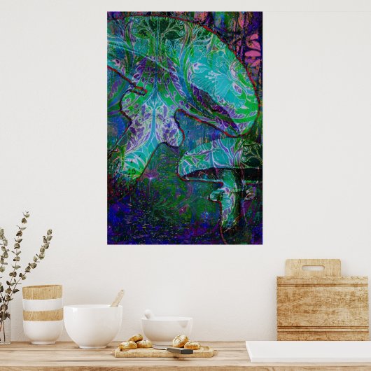 In Wonderland III Poster (Keuken)