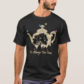 In Wonderland Tea Time T-shirt