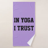 IN YOGA TRUST Bath Towel Badhanddoek (Badhanddoek)