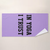 IN YOGA TRUST Bath Towel Badhanddoek (Badhanddoek)