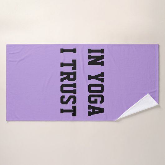 IN YOGA TRUST Bath Towel Badhanddoek (Badhanddoek)