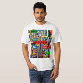 In zich gesloten t-shirt (Voorkant volledig)