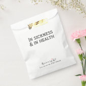 In Ziekte en In Gezondheid Herstel Kit Favor Bags Bedankzakje (Gezegeld)